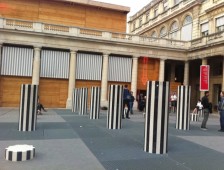 le théâtre dans le jardin du Palais Royal