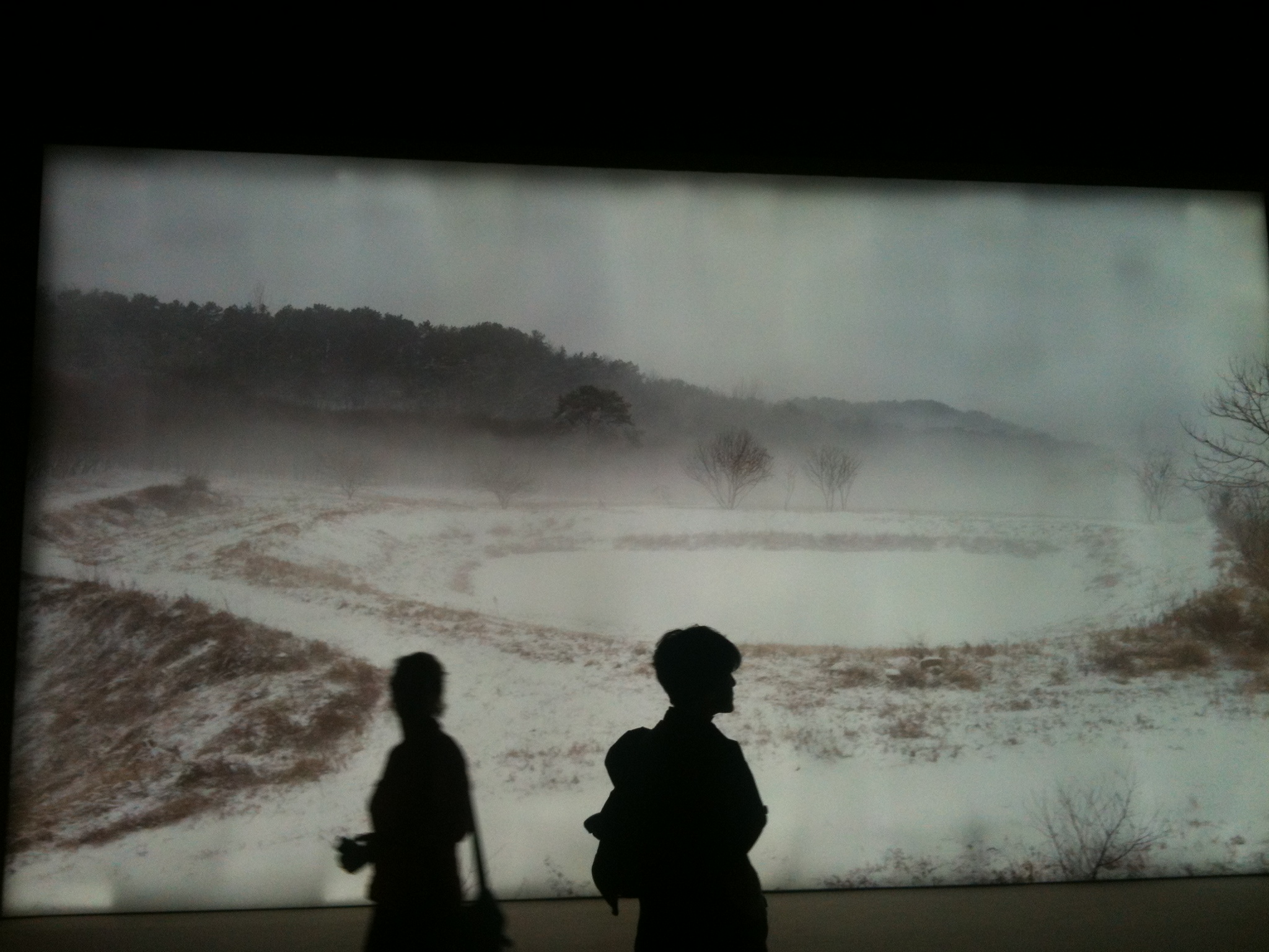 en plein hiver