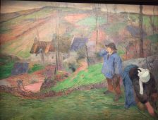 Muses et musées aime la peinture à l'huile de Gauguin